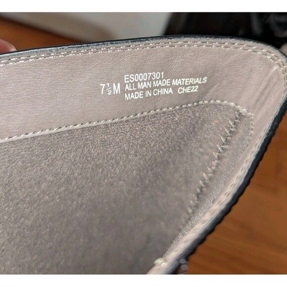 Eurosoft Size 7.5 Black Selden Knee High Riding Boots Adjustable Shaft Lace Up - Picture 9 of 10